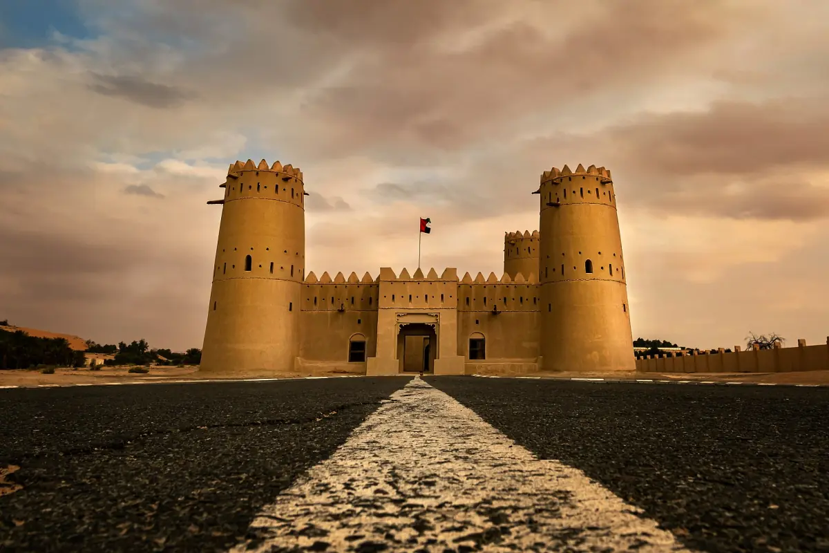 A fort in the Liwa Oasis